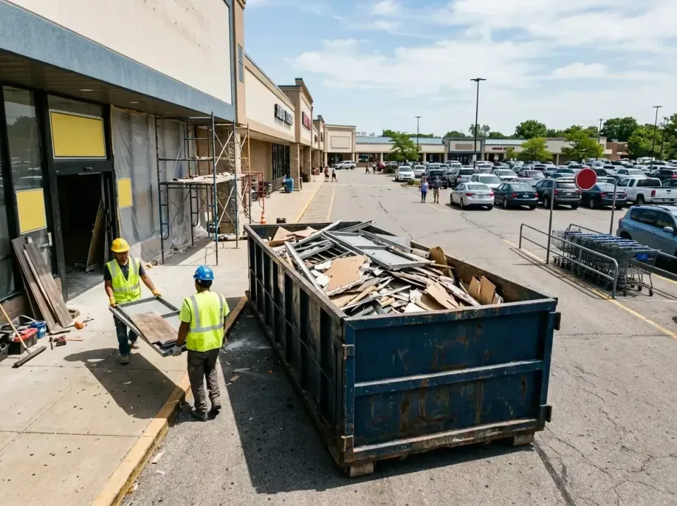retail-store-renovation-debris-003 — frequently asked questions, Roll-off Dumpster Rentals in Malad City, ID